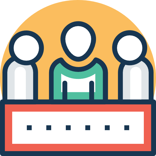 Meeting reunion meeting interview icon