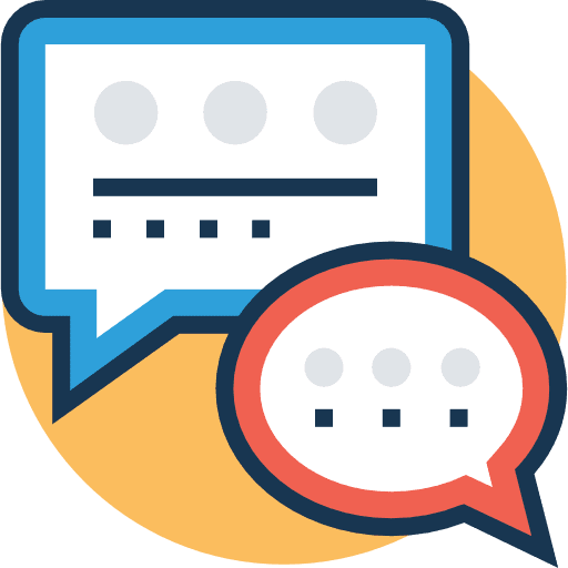 Chat conversation chat multimedia icon