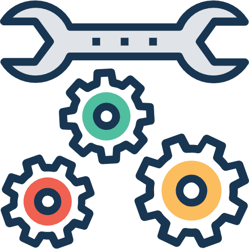Settings settings wrench spanner icon