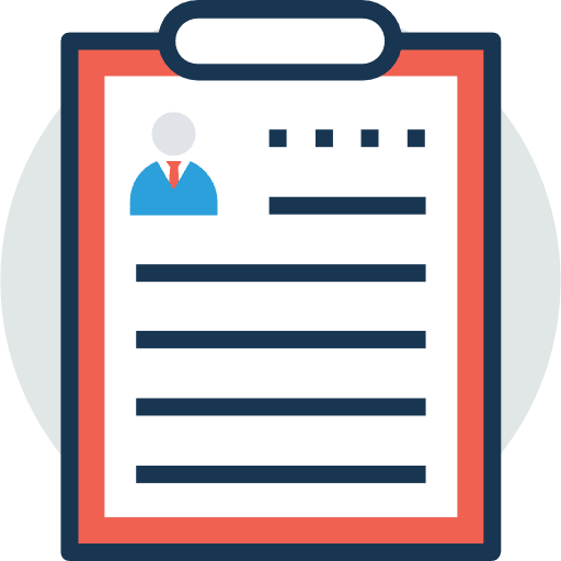 Curriculum vitae curriculum vitae seo and web business icon