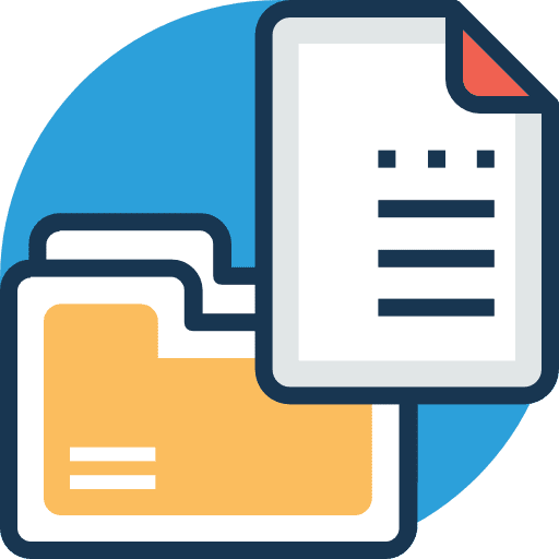 File file files and folders interface icon