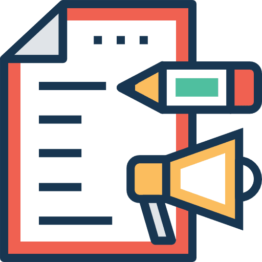 Marketing marketing pencils seo and web icon