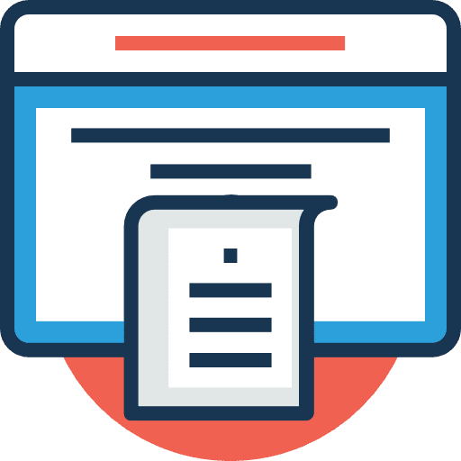 Browser interface ui browser icon