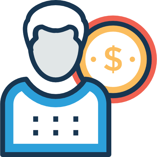 Employee user worker employee icon