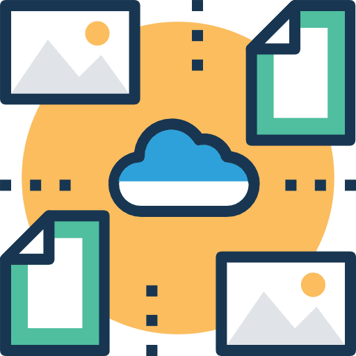 File interface document files and folders icon
