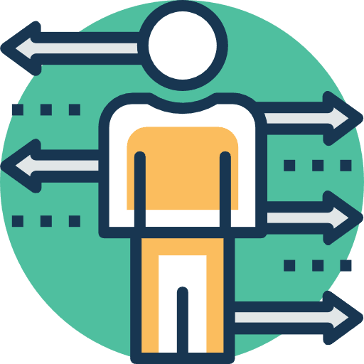 Skills user people seo and web icon