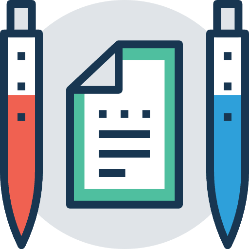 Agreement arragement agreement files and folders icon