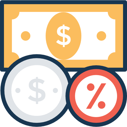 Money cash dollar business icon