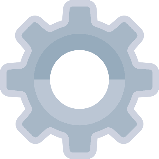 Setting settings tools and utensils cogwheel icon