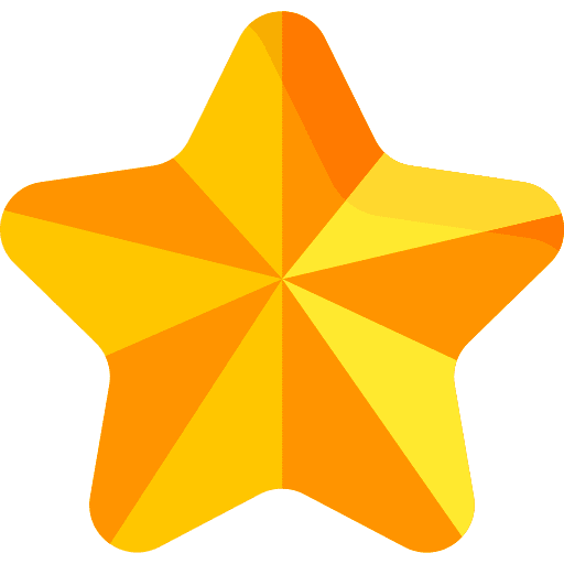 Star gold star favorite rate icon