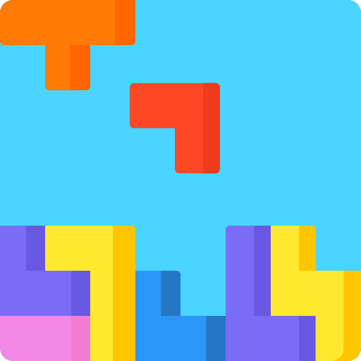 Tetris arcade rectangles tetris icon