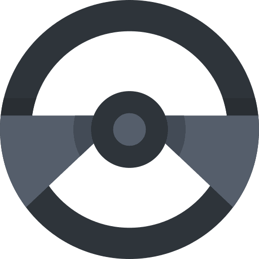 Car gaming driving transportation icon