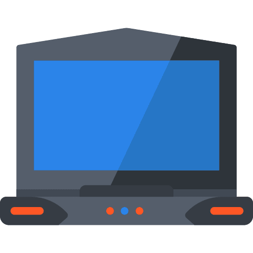 Laptop gaming laptop controller icon