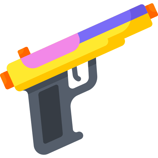 Gun gaming gun game console icon