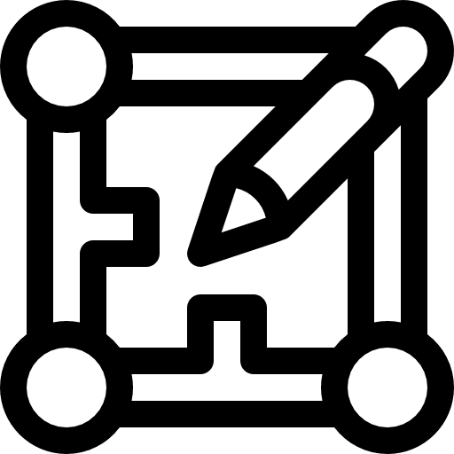 Layout development web design icon