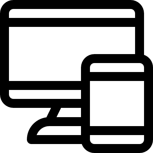 Devices computer cellphone smartphone icon