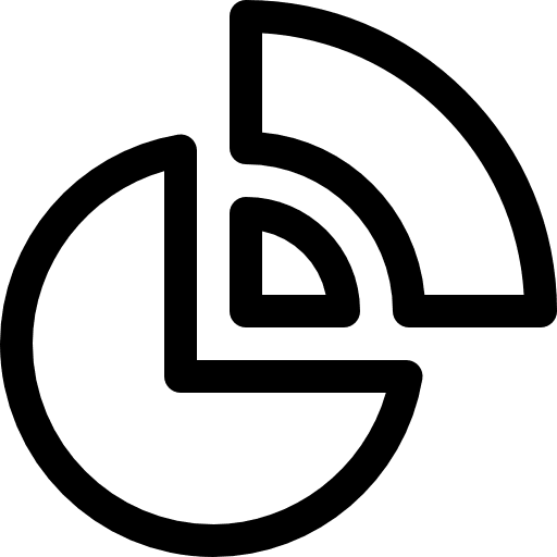 Pie chart pie chart statistics business and finance icon