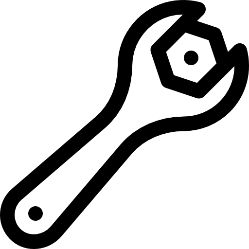 Wrench edit tools computer settings icon