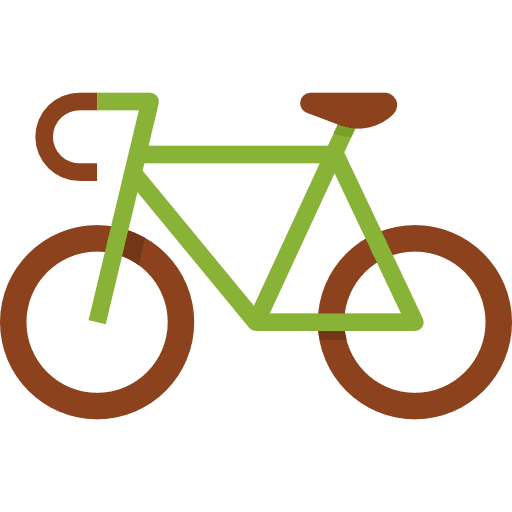 Bicycle sports bicycle transportation icon