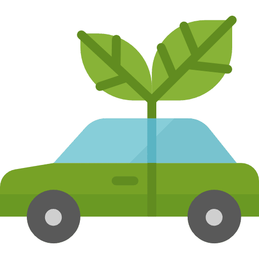 Car vehicle electric car transportation icon