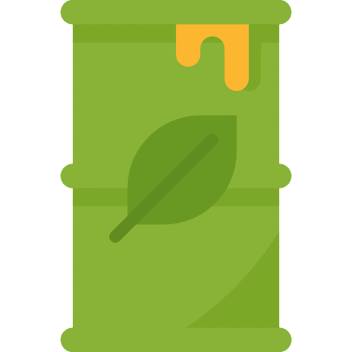 Fuel petrol bio gasoline icon