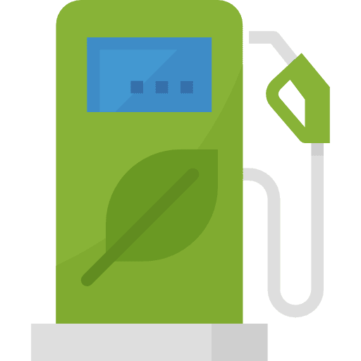Gas station energy electricity gas station icon