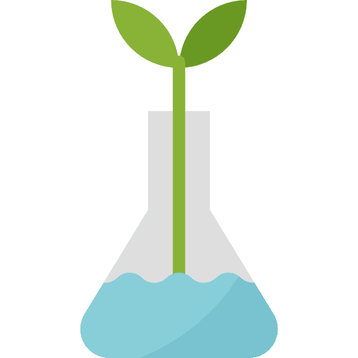 Test tube eco test tube education icon