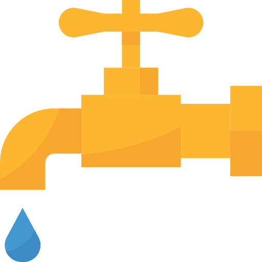 Water tap water faucet icon