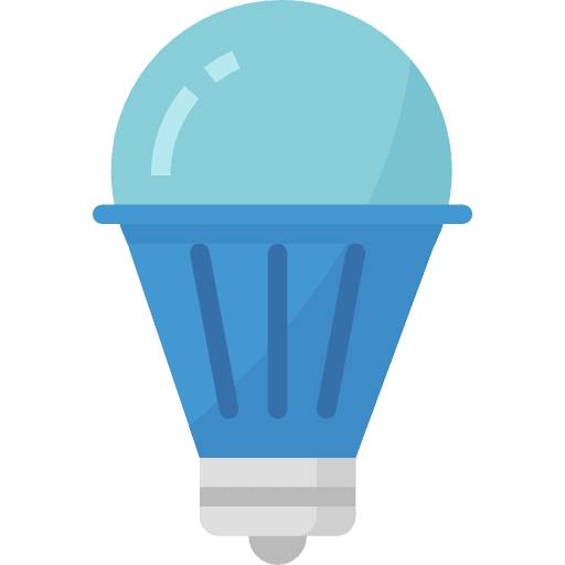 Led lamp furniture and household ecology and environment led lamp icon