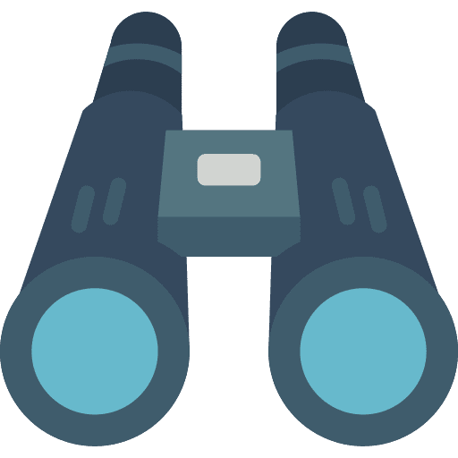 Binoculars binoculars spy eye icon