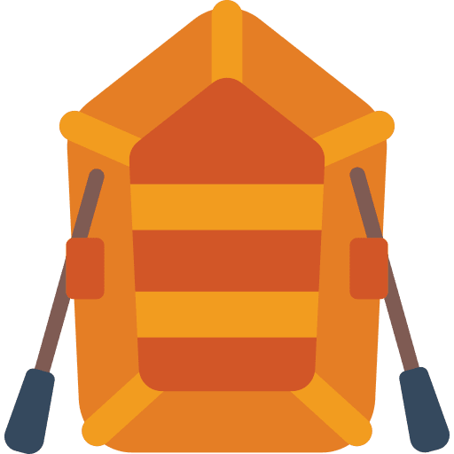 Boat sailing transportation fishing icon