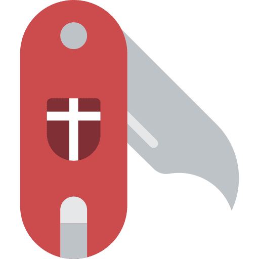 Pocket knife pocket knife swiss miscellaneous icon