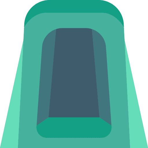 Tent woods forest tent icon