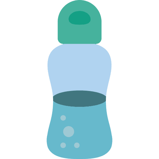 Water food and restaurant drink water icon