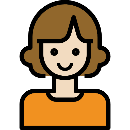 Woman profile people user icon