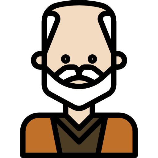 Old man old man avatar user icon