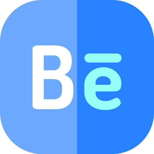 Behance logo social media social network icon