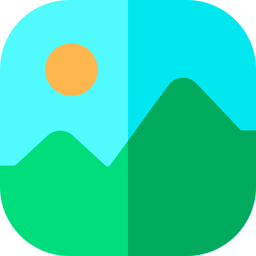 Image files and folders thumbnail interface icon