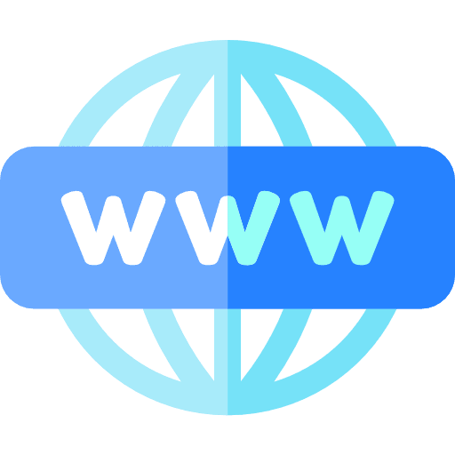 Network wireless internet globe grid networking icon