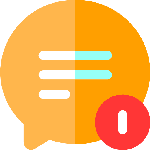 Chat multimedia communication conversation icon