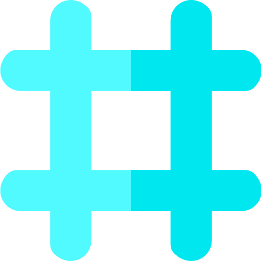 Hashtag hash hash key social icon