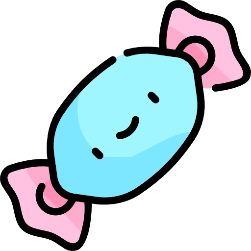 Candy sweet candy food icon