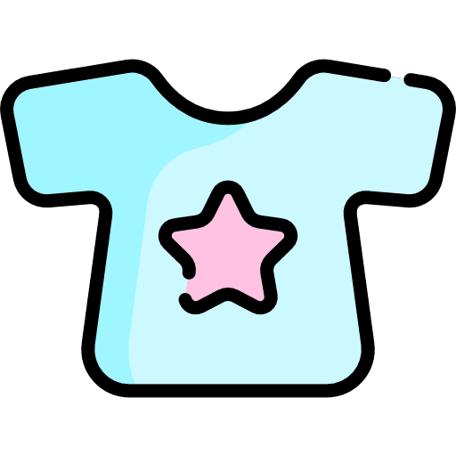 Shirt clothing kid and baby shirt icon