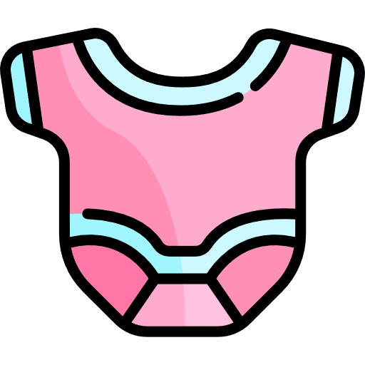 Body baby motherhood flower icon