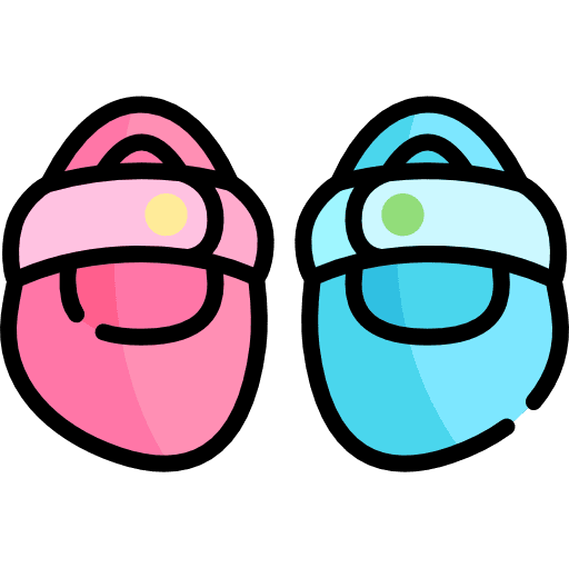 Shoes fashion kid and baby baby icon