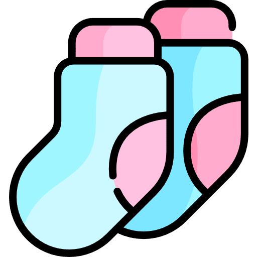 Socks beauty babies socks icon