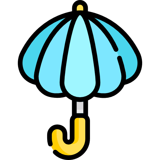 Umbrella rain umbrella miscellaneous icon