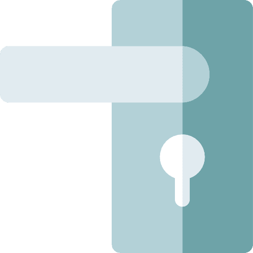 Door handle handles door handle lock icon