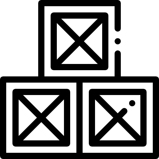 Merchandise goods merchandise shipping and delivery icon