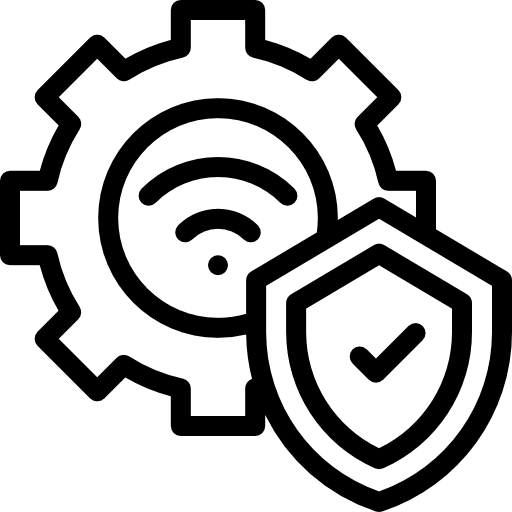 Safe protection gears edit tools icon